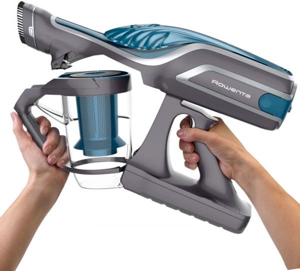 Пылесос аккумуляторный Rowenta RH9571WO Air Force Flex 760 grey/blue 