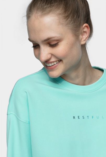 Свитшот 4F D4L20-BLD231-47S р. S мятный