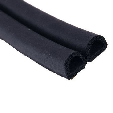 Ущільнювач самоклеючий D-подібний ППЕ A.T.T. 12х10 мм подвійний чорний 