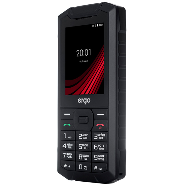 Мобільний телефон Ergo F245 Strength Dual Sim black