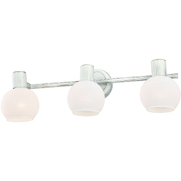 Спот Victoria Lighting 3x40 Вт E14 античный белый RODOS/PL3 