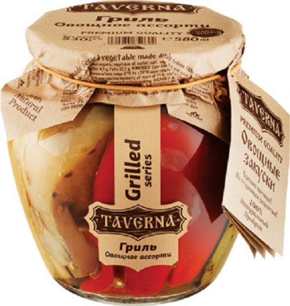Ассорти овощное Таверна Гриль 580 мл