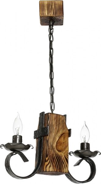 Люстра подвесная Luce Маркіза-2 2xE14 черный Маркиза-2 подвес 