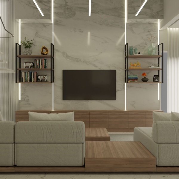 Кронштейн для полок Valore Прямоугольник тройной Loft SB-TR-21