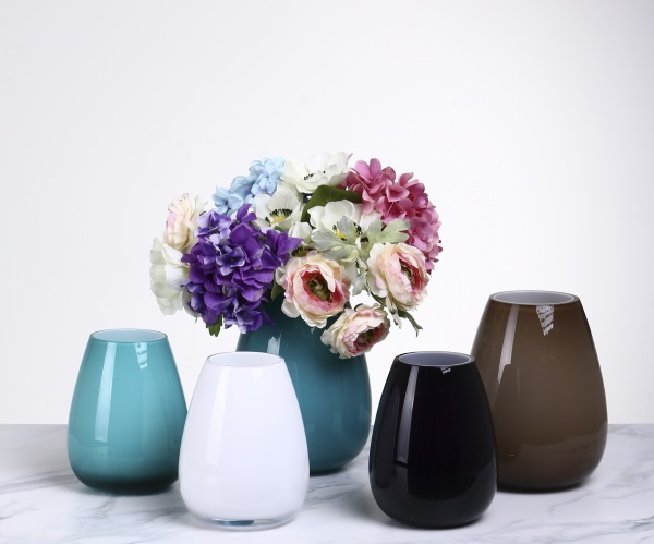 Ваза Wrzesniak Glassworks Maestro Tear 18 см сливова 