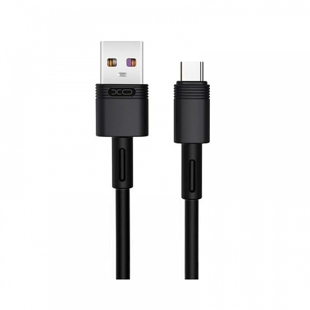 Кабель Xo NB-Q166-AC USB-A to USB-C 5А 1 м black (NB-Q166-AС.black)