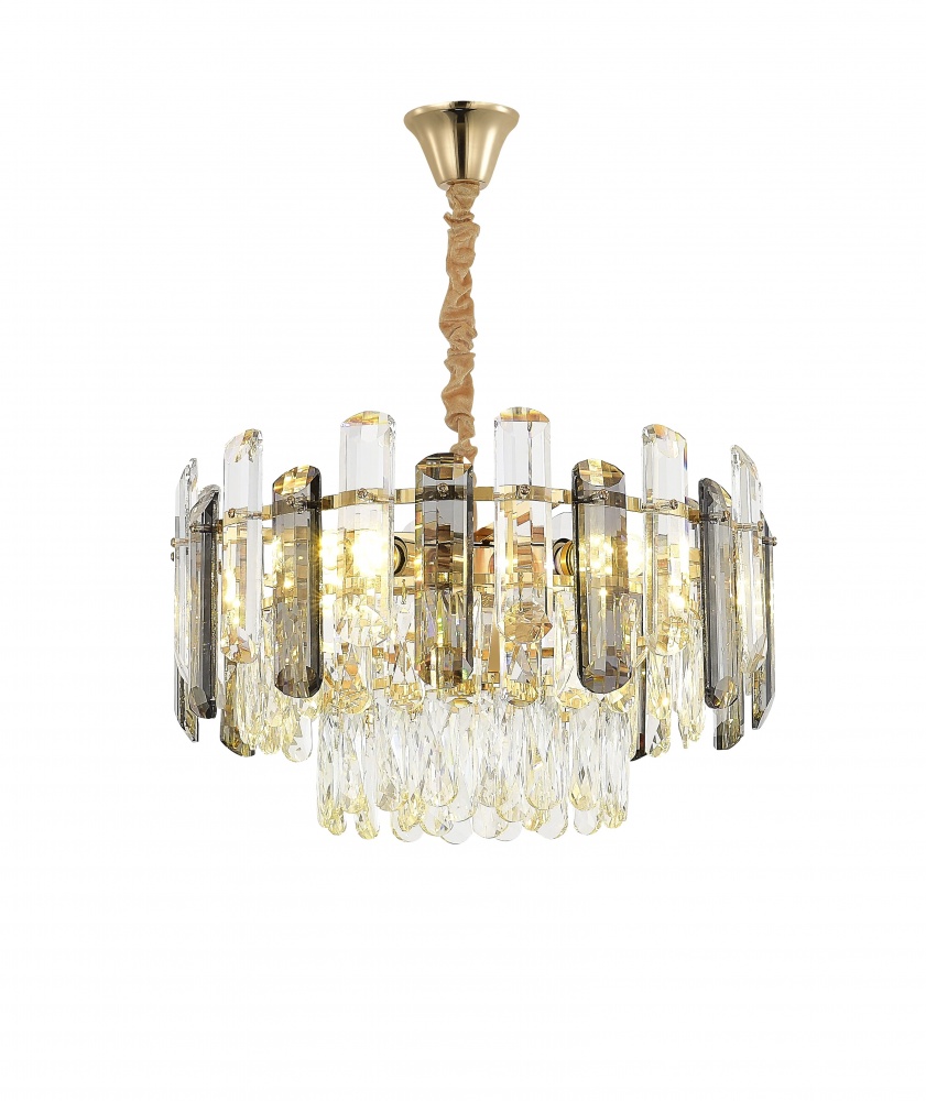 Люстра стельова Sensio Estela 4xE14 золото/хром/чорний PA-89010-400