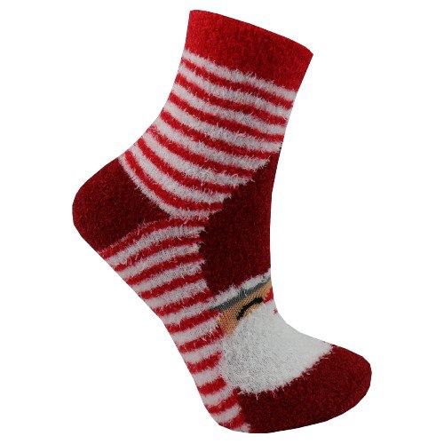Шкарпетки дитячі унісекс Premier Socks Новий рік Гном пухнасті р. 18–20 червоний