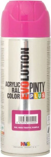 Краска аэрозольная акриловая Ral 4006 400 мл Evolution PINTYPLUS