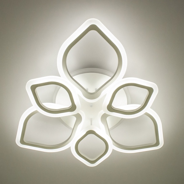 Люстра світлодіодна Luminaria 6R680/120 90 Вт білий AZALIA RGB 80W+10W 