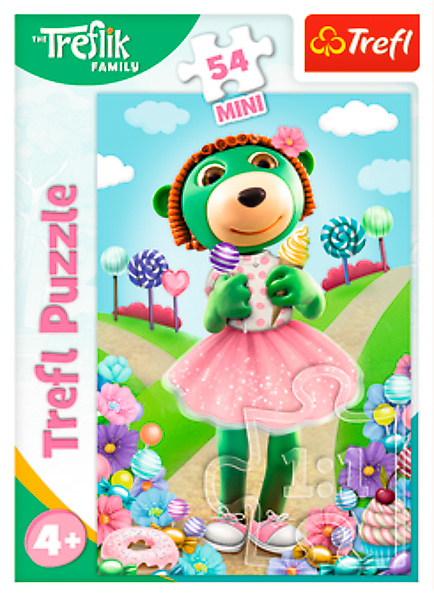 Пазлы Trefl Веселый мир Трефлика 54199