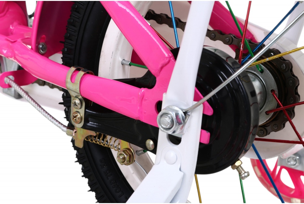 Велосипед дитячий MaxxPro kids 12' KQ-10 фуксія