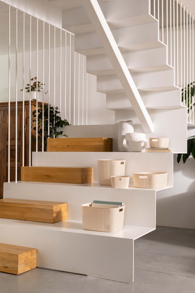 Кошик для зберігання Curver кремовий Softex XS 3 л 111x194x194 мм