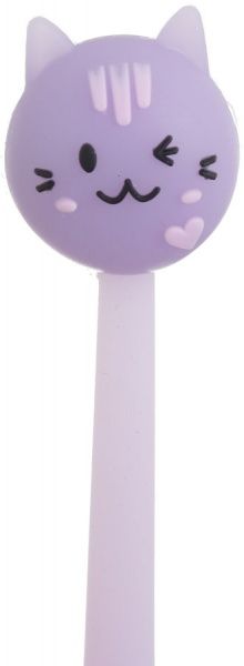 Ручка гелевая Sweet Cat фиолетовый 