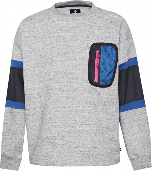 Свитшот Converse 10017908-080 р. M серый