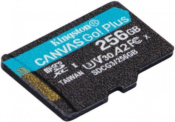 Карта памяти Kingston microSDXC 256 ГБ Class 10 (SDCG3/256GBSP) 