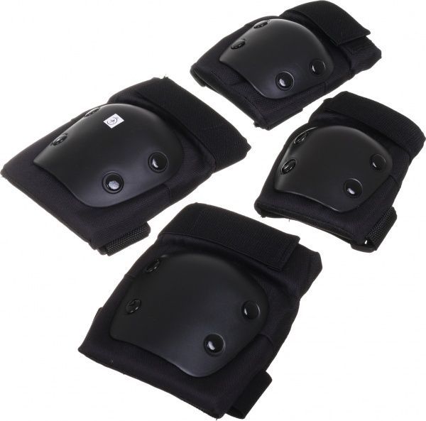 Комплект захисту MaxxPro для роликових ковзанів PR-6-BK р. M чорний