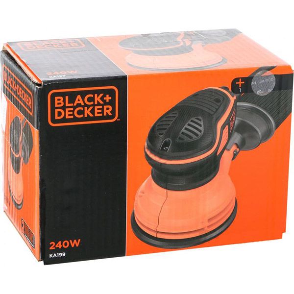 Эксцентриковая шлифмашина Black+Decker KA199