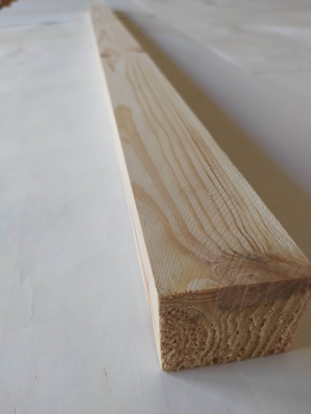 Брус Еталон-ліс цельные конструкция 25х50х3000 мм сосна