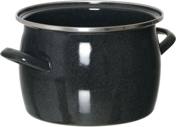 Кастрюля с крышкой Мрамор 5 л 2450112 Omelia