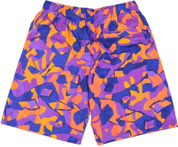 Шорты Nike CLUB+ FT SHORT AOP DX0803-551 р. XL разноцветный