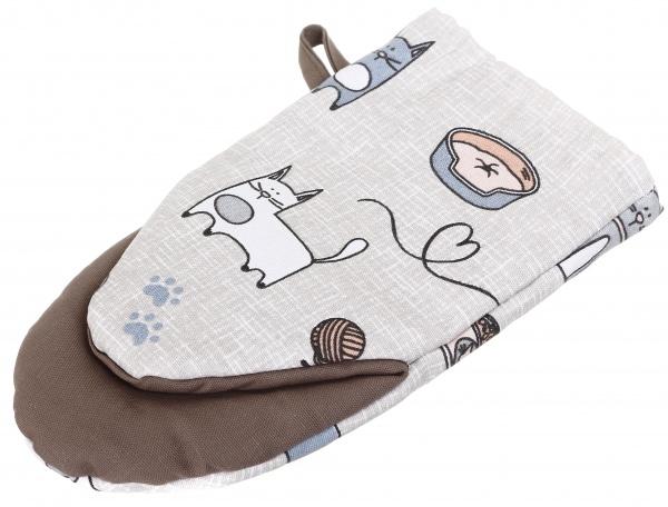 Прихватка-рукавиця кухонна 174401 16x28 см капучино Homeline 