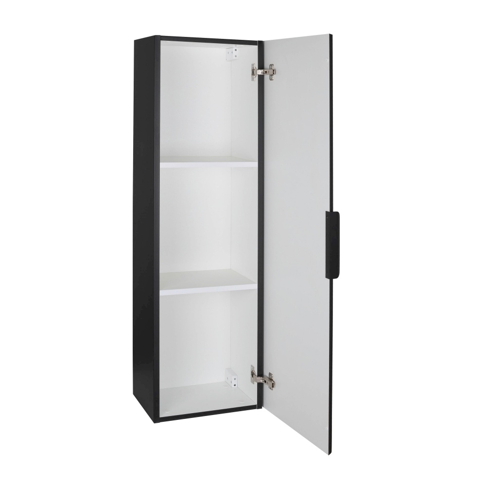 Пенал подвесной FROST BLACK-MATT-PVC 35 см R/L (АР000130598)