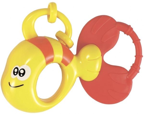 Брязкальце-прорізувач Bebelino Рибка