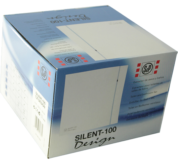 Вентилятор Soler&Palau Silent-100 Cz Black Design