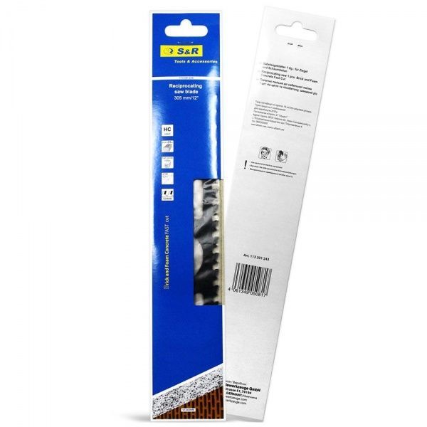 Пилочка для сабельной пилы S&R S2243HM 1 шт. 113302243