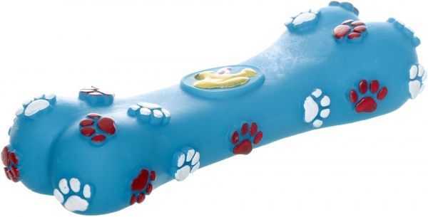 Игрушка для собак Lilli Pet Косточка Джекки винил со звуком 15 см 20-2044