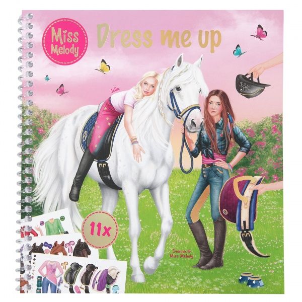 Альбом із наклейками Miss Melody Dress Me Up 410749