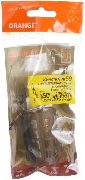 Оснащення Orangefish MF5950 50 г №59 Симетрична петля (флюрокарбон)