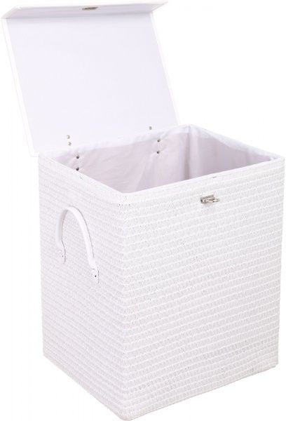 Кошик плетений Tony Bridge Basket з текстилем 43х34х50 см DSF20-2AB-1 