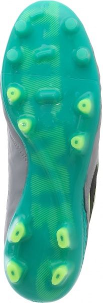 Бутсы Nike Tiempo Legend VI FG 819177-005 р. US 8,5 серый с зеленым