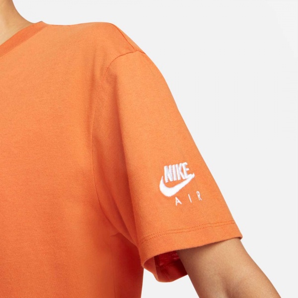 Футболка Nike W NSW AIR SS TOP BF DD5431-816 р.M помаранчевий