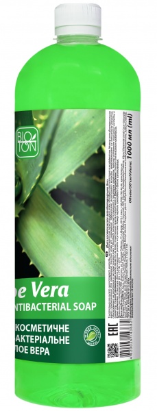 Антибактеріальне рідке мило Bioton Алое 1000 мл