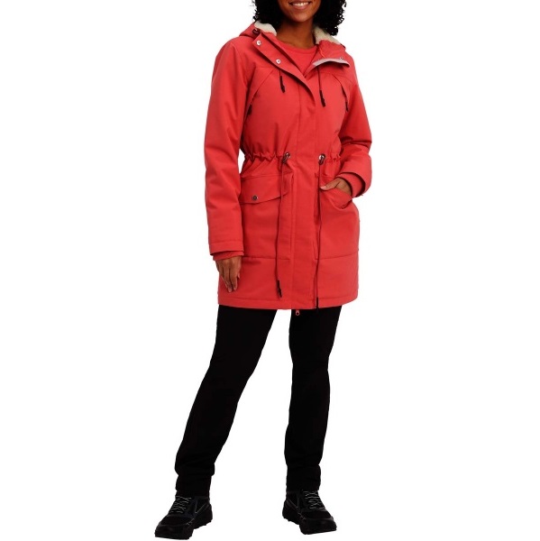 Пальто McKinley Amita wms 407886-265 р.46 красный