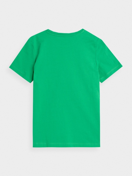 Джемпер 4F TSHIRT 4FJSS23TTSHM1034-42S р. 140 зелений