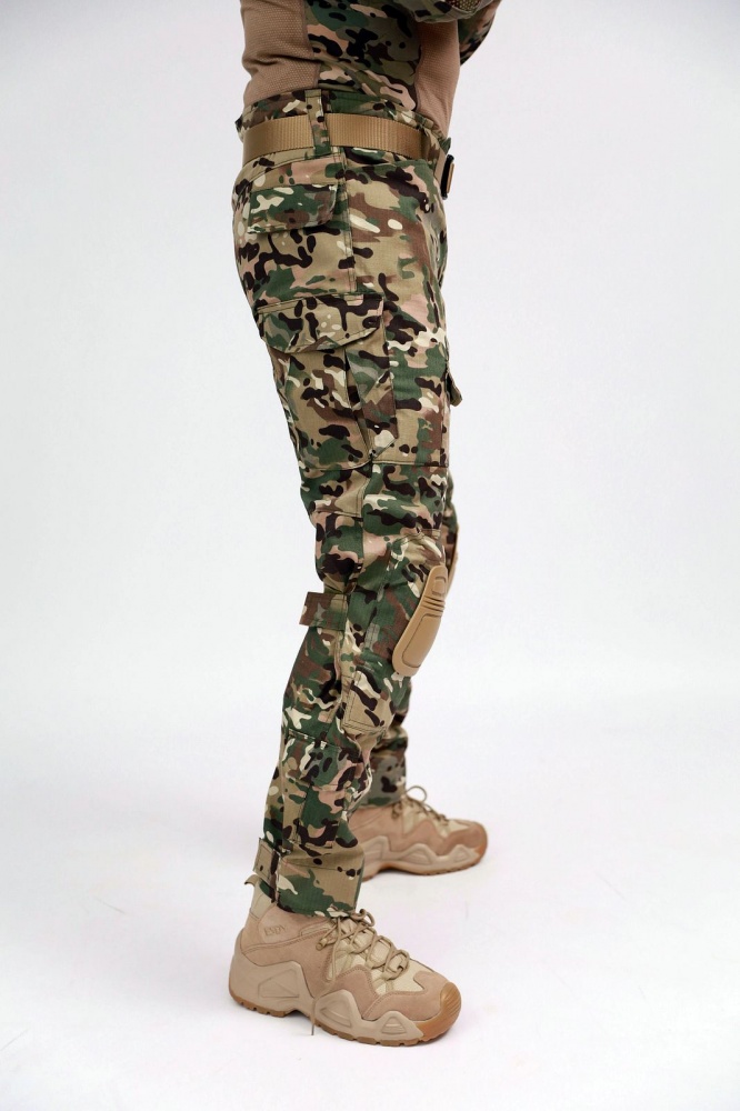Брюки тактичні ESDY з наколінниками, Мультикам р. M multicam (PA-12)