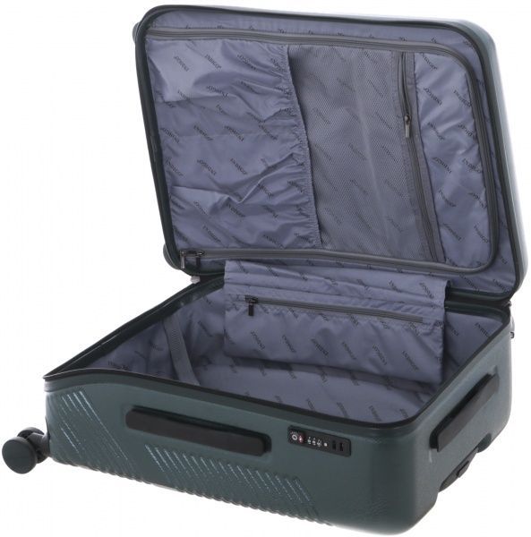 Чемодан Indigo 19117 40 л темно-зеленый 49х37х23 см 