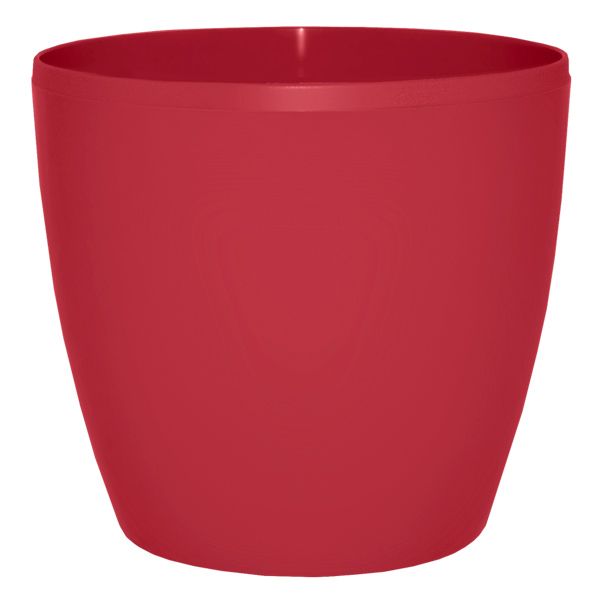 Горшок цветочный Алеана Матильда 16x15 см вишневый