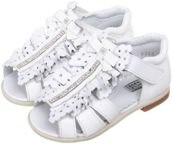 Сандалии MiracleMe для девочек 0315 р.22 белый 12-2-03-2 