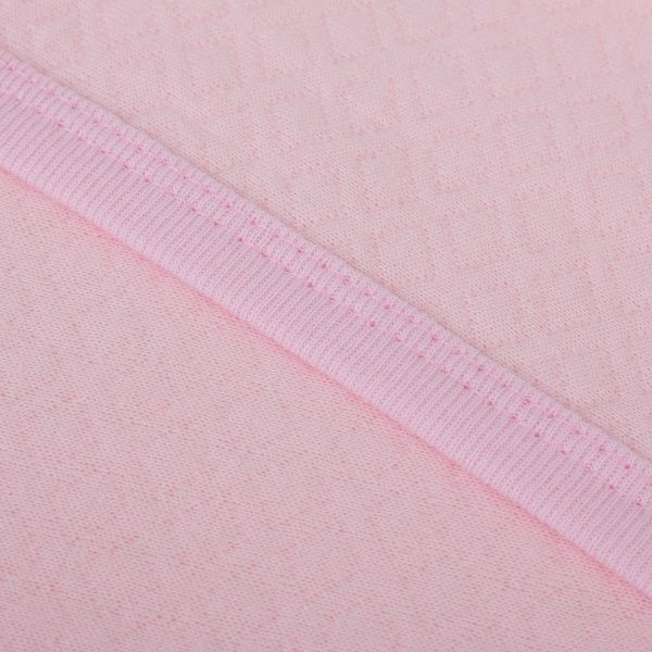 Плед Маленькие люди Капитон 90х90 см розовый 