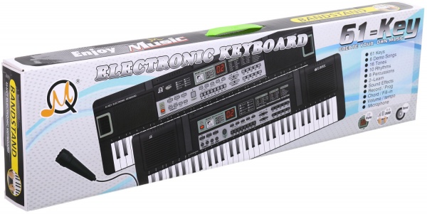 Музичний інструмент MERX Limited синтезатор 61 клавіша з мікрофоном MX0286699