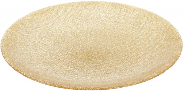 Блюдо Seta 33 золоте Dekor Cam 