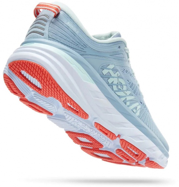 Кроссовки Hoka BONDI 7 1110519|22 BFBG р.39 1/3 EUR 39 1/3 24,5 см голубой