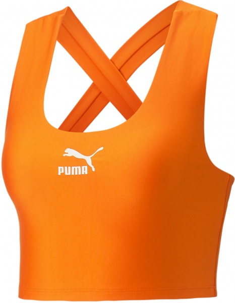 Бра Puma T7 CROP TOP 53829723 р.XS помаранчевий
