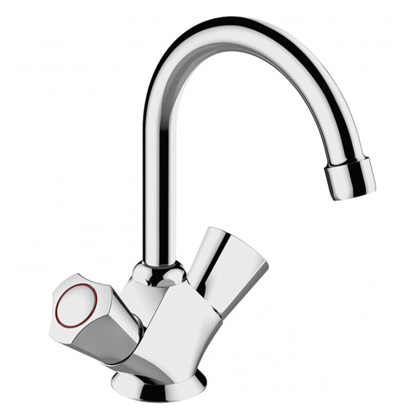 Змішувач для умивальника Bravat Duo F1133186CP