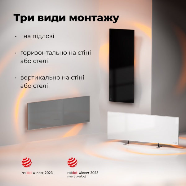 Панель теплова AENO Premium Eco Smart GH3S LED White (700 Вт)